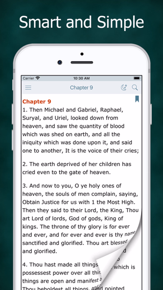 Book of Enoch and Audio Bible Screenshot 1 - AppWisp.com Book of Enoch and Audio Bible Screenshot 1 - AppWisp.com