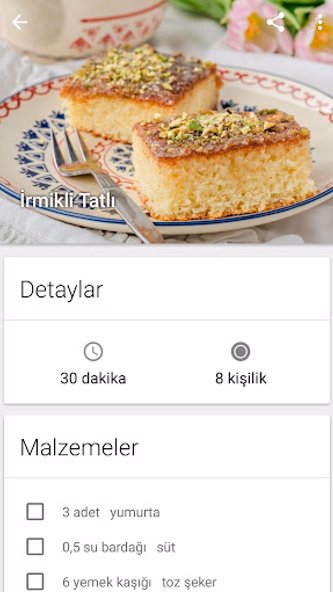 İnternetsiz Tatlı Tarifleri Screenshot 3 - AppWisp.com İnternetsiz Tatlı Tarifleri Screenshot 3 - AppWisp.com