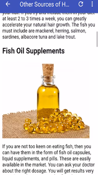 Guide home remedies for hair Screenshot 2 - AppWisp.com Guide home remedies for hair Screenshot 2 - AppWisp.com
