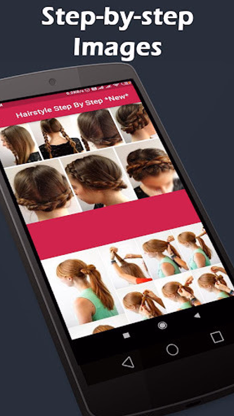 Hairstyles Step by Step Girls Screenshot 2 - AppWisp.com Hairstyles Step by Step Girls Screenshot 2 - AppWisp.com