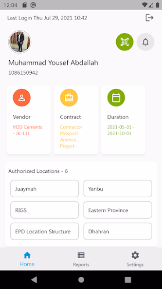 Contractor Passport Screenshot 4 - AppWisp.com Contractor Passport Screenshot 4 - AppWisp.com