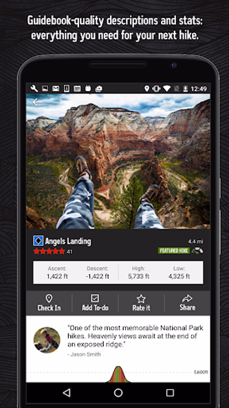 Hiking Project Screenshot 1 - AppWisp.com Hiking Project Screenshot 1 - AppWisp.com