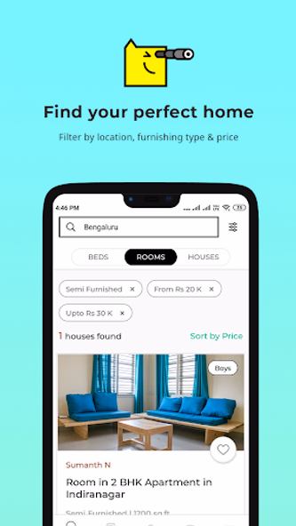 Nestaway-Rent a House/Room/Bed Screenshot 2 - AppWisp.com Nestaway-Rent a House/Room/Bed Screenshot 2 - AppWisp.com