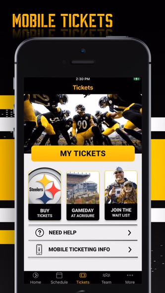Pittsburgh Steelers Screenshot 4 - AppWisp.com Pittsburgh Steelers Screenshot 4 - AppWisp.com