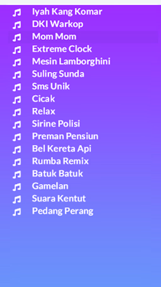 Kumpulan Ringtone Lucu Ngakak Screenshot 3 - AppWisp.com Kumpulan Ringtone Lucu Ngakak Screenshot 3 - AppWisp.com