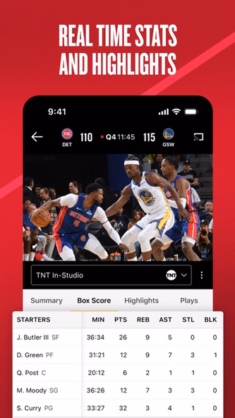 NBA: Live Games & Scores Screenshot 4 - AppWisp.com NBA: Live Games & Scores Screenshot 4 - AppWisp.com