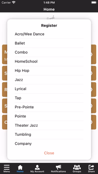 Ave Maria Dance Academy Screenshot 3 - AppWisp.com Ave Maria Dance Academy Screenshot 3 - AppWisp.com