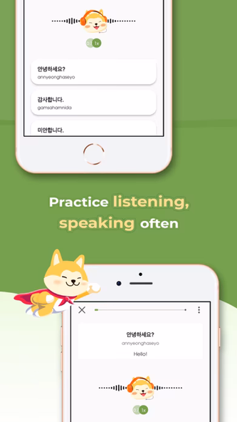 Learn basic Korean - HeyKorea Screenshot 4 - AppWisp.com Learn basic Korean - HeyKorea Screenshot 4 - AppWisp.com