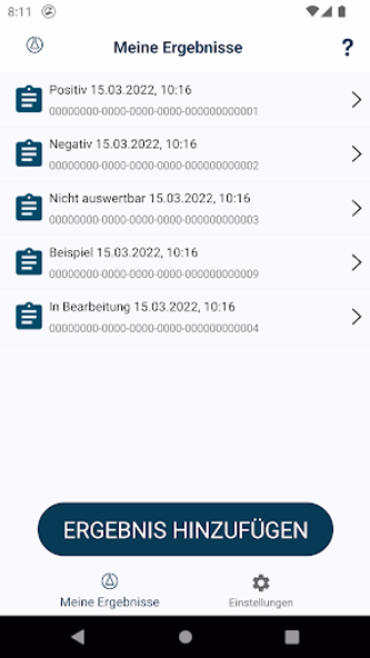 Mein Laborergebnis Screenshot 2 - AppWisp.com Mein Laborergebnis Screenshot 2 - AppWisp.com