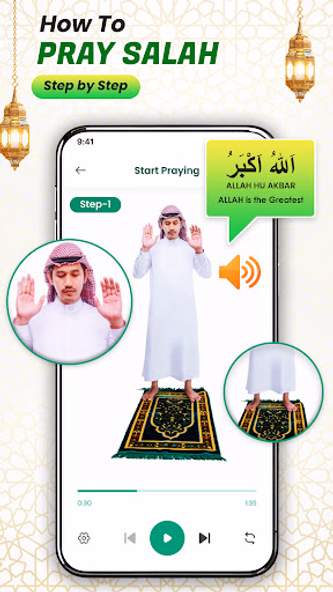 Step by Step Daily Namaz Guide Screenshot 2 - AppWisp.com Step by Step Daily Namaz Guide Screenshot 2 - AppWisp.com