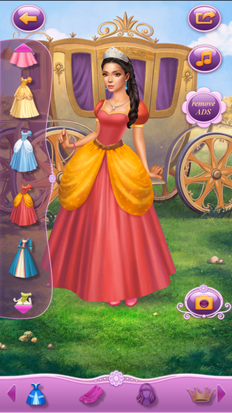 Dress Up Princess Thumbelina Screenshot 1 - AppWisp.com Dress Up Princess Thumbelina Screenshot 1 - AppWisp.com