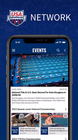 USA Swimming Network Screenshot 3 - AppWisp.com USA Swimming Network Screenshot 3 - AppWisp.com