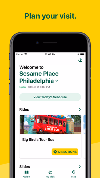 Sesame Place Screenshot 1 - AppWisp.com Sesame Place Screenshot 1 - AppWisp.com