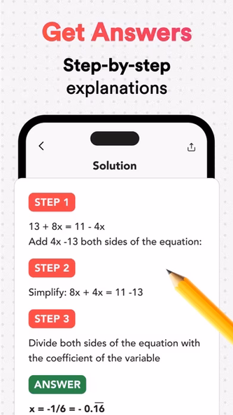 AI Homework Helper・Math Solver Screenshot 3 - AppWisp.com AI Homework Helper・Math Solver Screenshot 3 - AppWisp.com