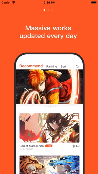 MangaHouse Screenshot 1 - AppWisp.com