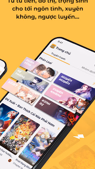 BeeBook - Mạng xã hội truyện Screenshot 2 - AppWisp.com BeeBook - Mạng xã hội truyện Screenshot 2 - AppWisp.com