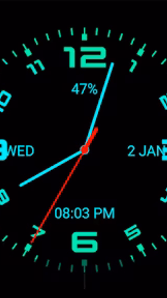Analog Clock Live Wallpaper Screenshot 2 - AppWisp.com Analog Clock Live Wallpaper Screenshot 2 - AppWisp.com