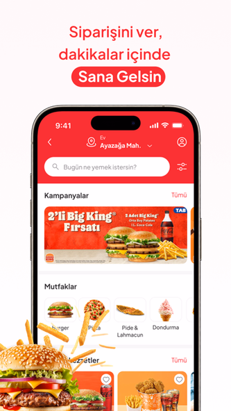 Tıkla Gelsin® - Online Yemek Screenshot 1 - AppWisp.com Tıkla Gelsin® - Online Yemek Screenshot 1 - AppWisp.com