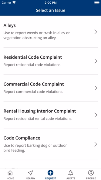 Tempe 311 App Screenshot 2 - AppWisp.com Tempe 311 App Screenshot 2 - AppWisp.com