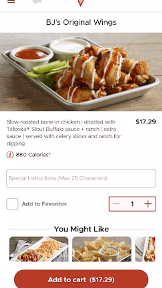 BJ’s Restaurants Screenshot 4 - AppWisp.com BJ’s Restaurants Screenshot 4 - AppWisp.com