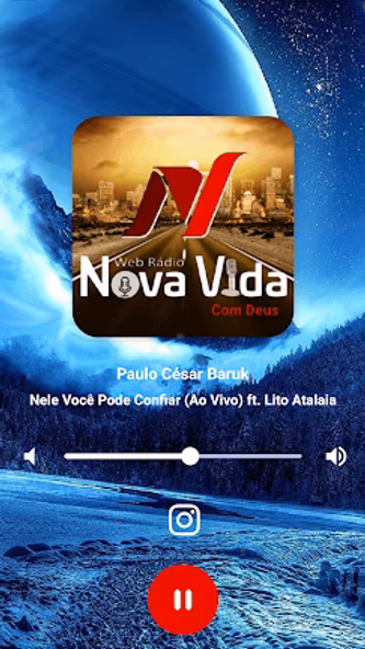 Web Rádio Nova Vida Com Deus Screenshot 1 - AppWisp.com Web Rádio Nova Vida Com Deus Screenshot 1 - AppWisp.com