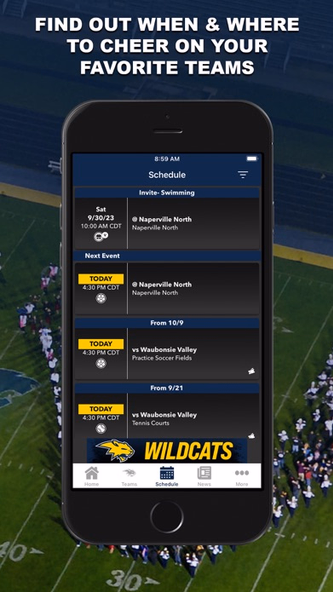 Neuqua Valley Wildcats Screenshot 3 - AppWisp.com