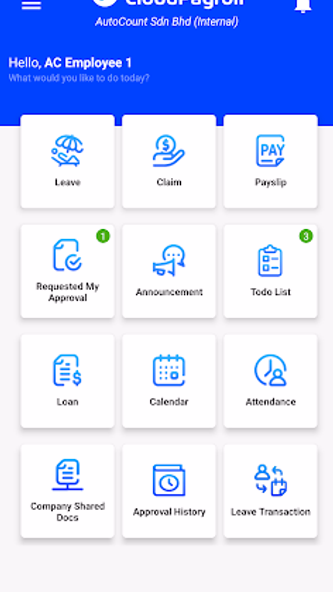 AC Payroll Screenshot 1 - AppWisp.com AC Payroll Screenshot 1 - AppWisp.com
