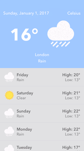 Simply Weather. Screenshot 4 - AppWisp.com Simply Weather. Screenshot 4 - AppWisp.com