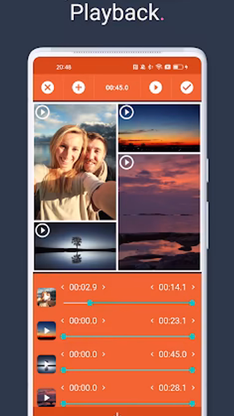 Video Collage Maker:Mix Videos Screenshot 3 - AppWisp.com Video Collage Maker:Mix Videos Screenshot 3 - AppWisp.com
