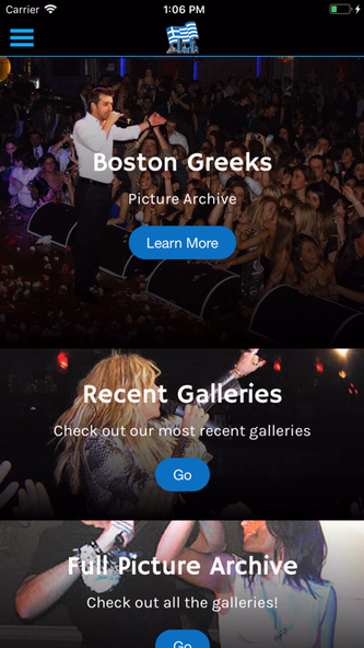 Boston Greeks Screenshot 1 - AppWisp.com Boston Greeks Screenshot 1 - AppWisp.com