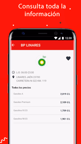 Comparador Gasolineras España Screenshot 4 - AppWisp.com