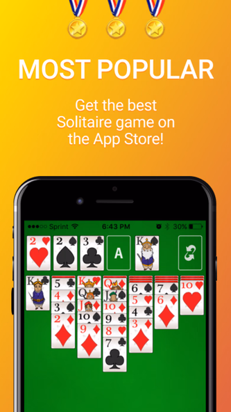 Solitaire Classic :) Screenshot 2 - AppWisp.com Solitaire Classic :) Screenshot 2 - AppWisp.com