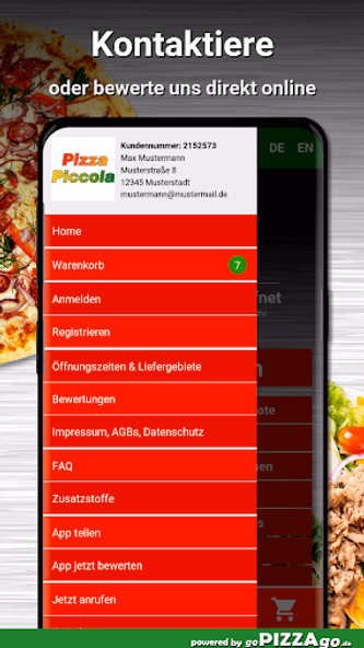 Pizza Piccola Bad Schönborn Screenshot 3 - AppWisp.com Pizza Piccola Bad Schönborn Screenshot 3 - AppWisp.com