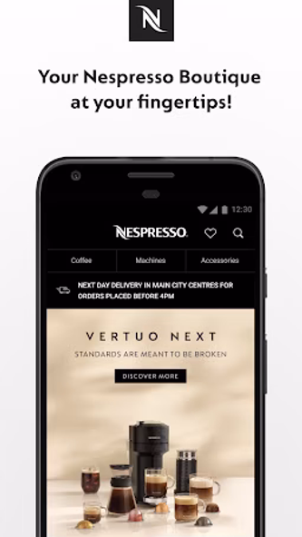 Nespresso Middle East & Africa Screenshot 1 - AppWisp.com