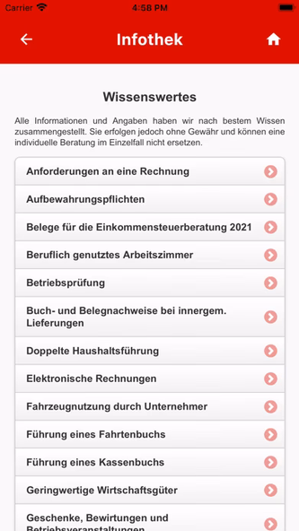 Meine Steuerberater-App Screenshot 3 - AppWisp.com Meine Steuerberater-App Screenshot 3 - AppWisp.com