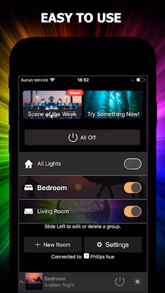 Lighter for Philips Hue Lights Screenshot 4 - AppWisp.com Lighter for Philips Hue Lights Screenshot 4 - AppWisp.com