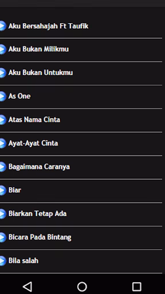 Koleksi Lagu Rossa Screenshot 1 - AppWisp.com Koleksi Lagu Rossa Screenshot 1 - AppWisp.com