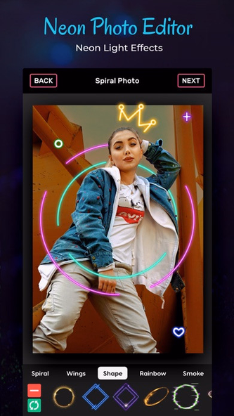 Spiral Photo Editor Screenshot 4 - AppWisp.com Spiral Photo Editor Screenshot 4 - AppWisp.com