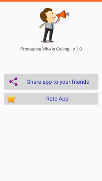 Announce Who Is Calling Screenshot 1 - AppWisp.com Announce Who Is Calling Screenshot 1 - AppWisp.com