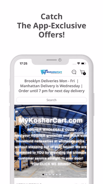 My Kosher Cart Screenshot 1 - AppWisp.com My Kosher Cart Screenshot 1 - AppWisp.com