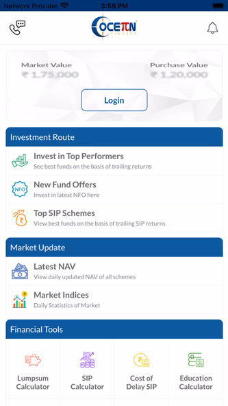 Ocean Finvest Screenshot 2 - AppWisp.com Ocean Finvest Screenshot 2 - AppWisp.com