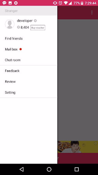 Stranger with Chat (Random) Screenshot 2 - AppWisp.com Stranger with Chat (Random) Screenshot 2 - AppWisp.com