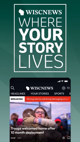 WiscNews Screenshot 1 - AppWisp.com WiscNews Screenshot 1 - AppWisp.com