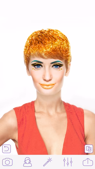 Glitter Makeup Camera - Glamour Makeup Effect Screenshot 3 - AppWisp.com Glitter Makeup Camera - Glamour Makeup Effect Screenshot 3 - AppWisp.com