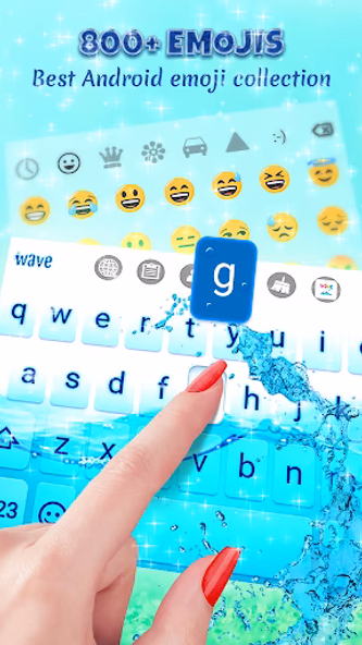 Wave Splash Keyboard Wallpaper Screenshot 3 - AppWisp.com Wave Splash Keyboard Wallpaper Screenshot 3 - AppWisp.com
