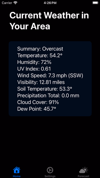 ClimateSF Screenshot 4 - AppWisp.com ClimateSF Screenshot 4 - AppWisp.com