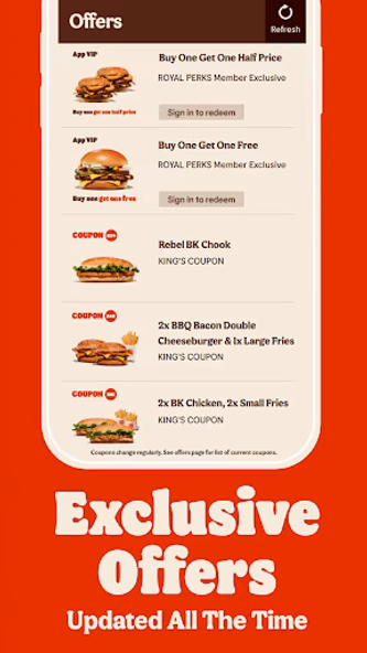 Burger King NZ Screenshot 2 - AppWisp.com Burger King NZ Screenshot 2 - AppWisp.com