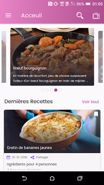Toutes Recettes Screenshot 4 - AppWisp.com Toutes Recettes Screenshot 4 - AppWisp.com