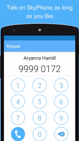SkyPhone - Voice & Video Calls Screenshot 4 - AppWisp.com SkyPhone - Voice & Video Calls Screenshot 4 - AppWisp.com
