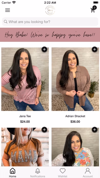 Style and Grace Boutique Screenshot 1 - AppWisp.com Style and Grace Boutique Screenshot 1 - AppWisp.com